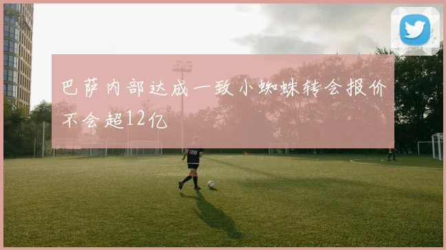 巴萨内部达成一致小蜘蛛转会报价不会超12亿
