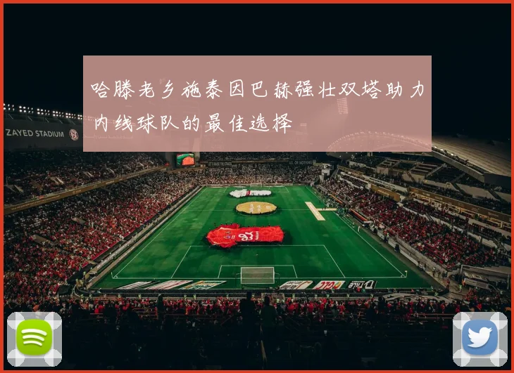 哈滕老乡施泰因巴赫强壮双塔助力内线球队的最佳选择